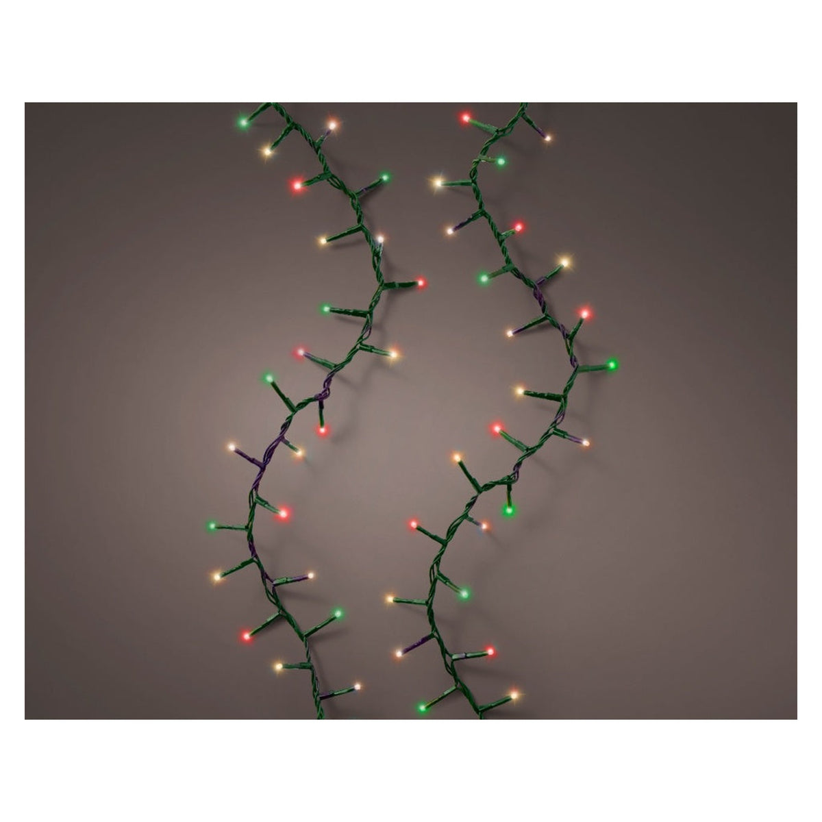 1000 LED Compact Lights - Classic Multi Colour, view 2