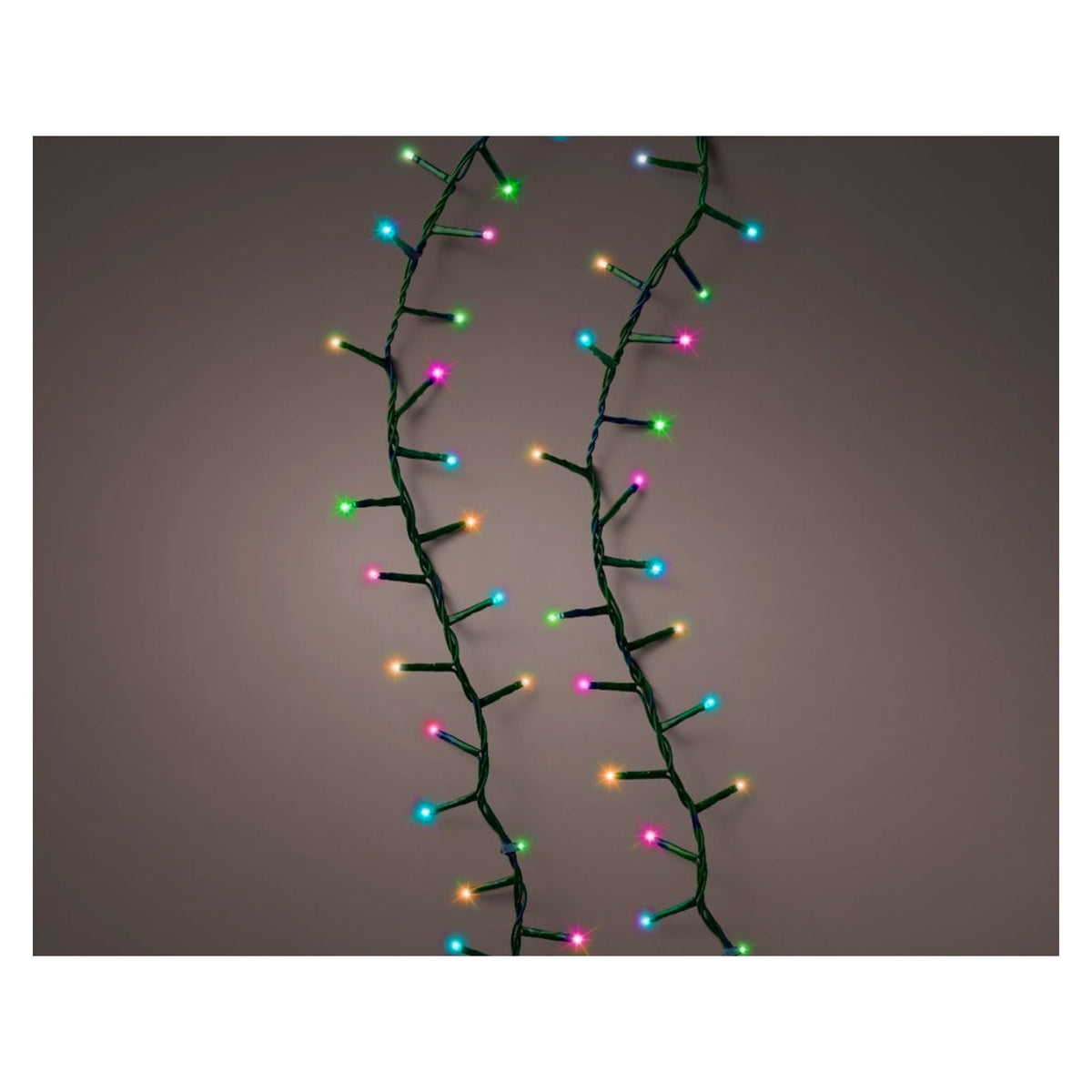 1000 LED Compact Lights - Soft Multi Coloured, view 2