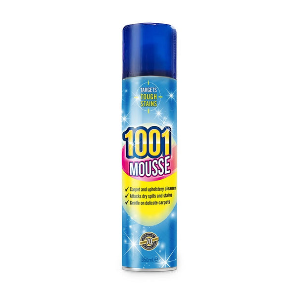 1001 Mousse 350ml carpet stain remover can