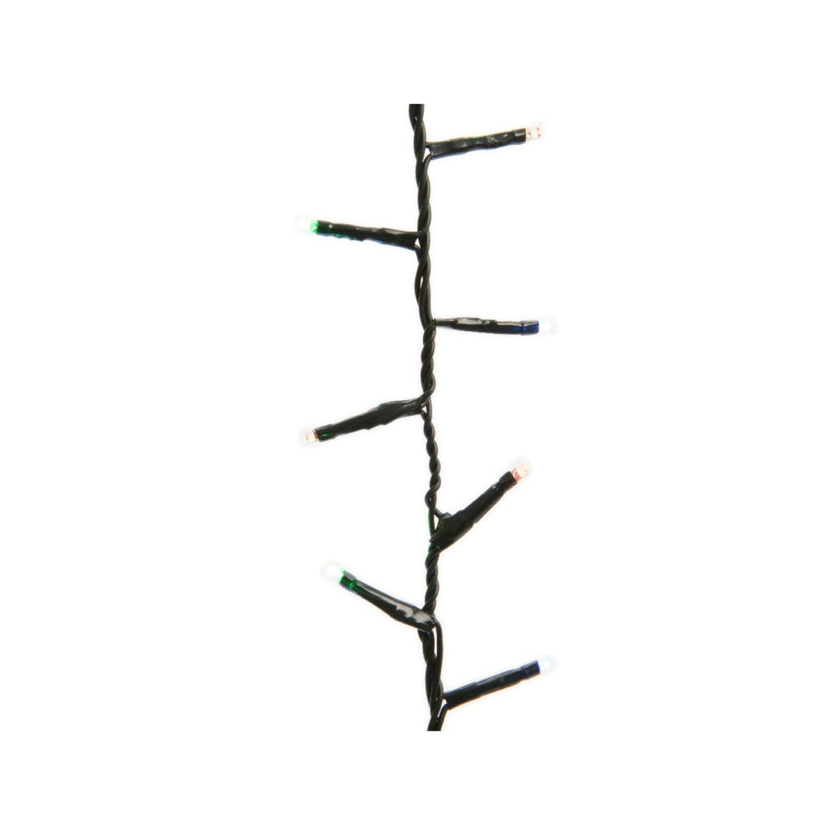 1500 LED Compact Twinkle Lights - Multi/Green