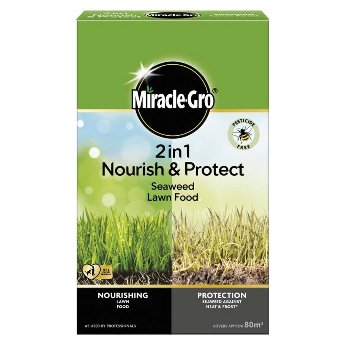 2 in 1 Nourish & Protect Seaweed Lawn Food - 80m2
