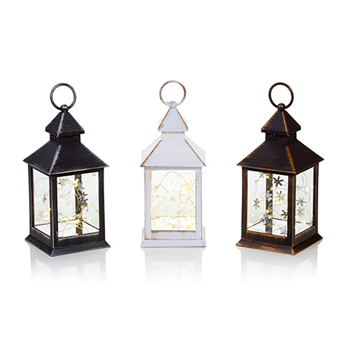 24cm Lantern With Lights - 90 Piece Display Unit