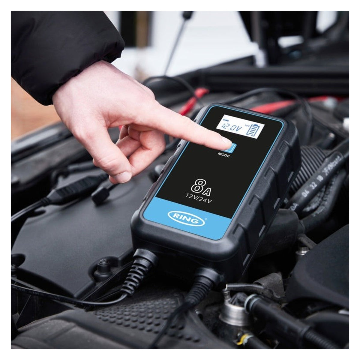 Ring 8A 12V Battery Charger and Maintainer