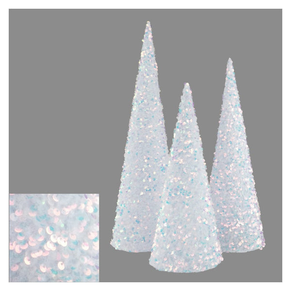 3 Sequin Unicorn Cones