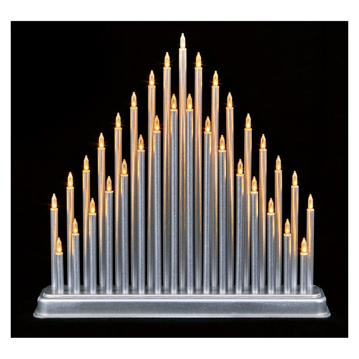 33 Light Silver Candlebridge - 34cm
