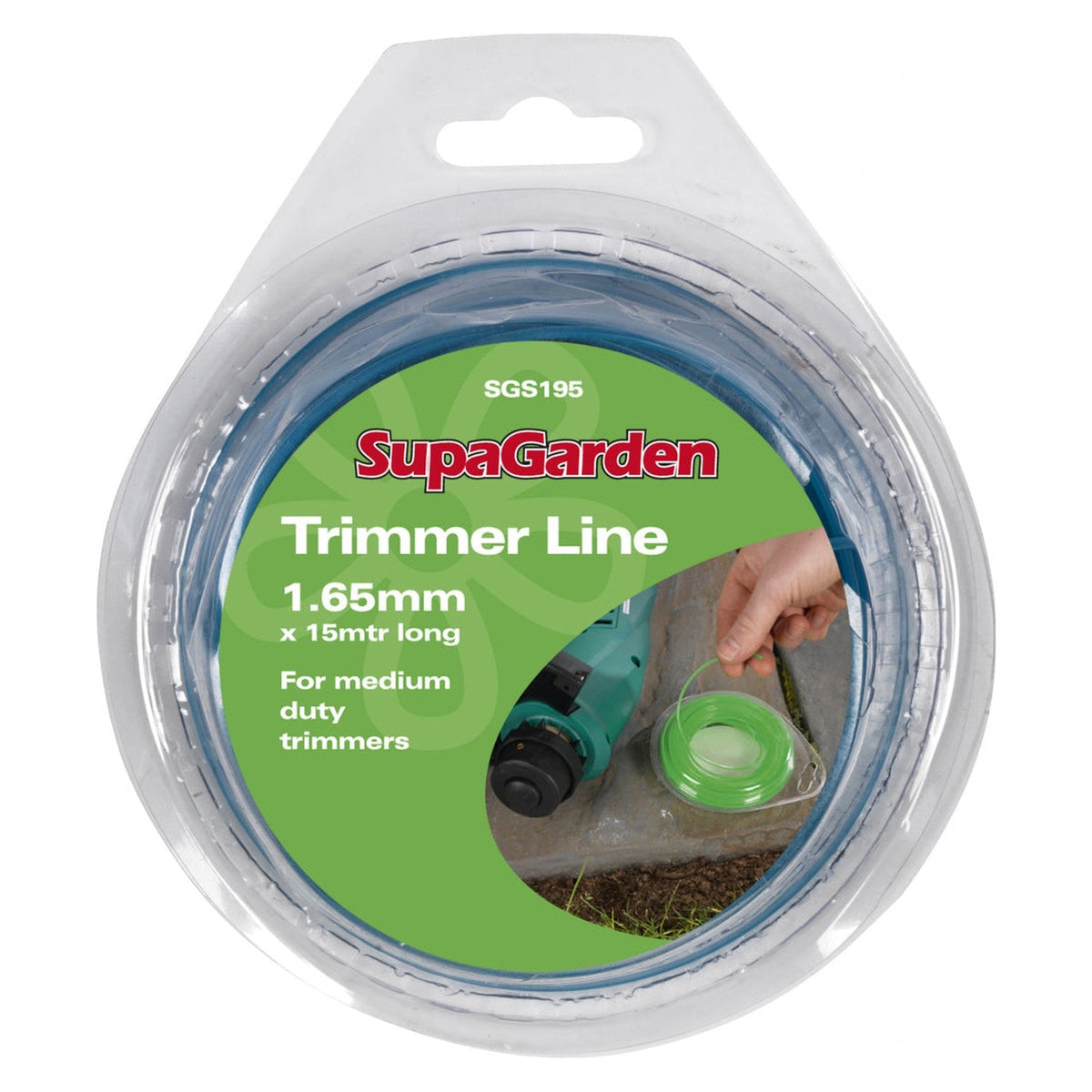 SupaGarden Strimmer Line, 1.65mm x 15m