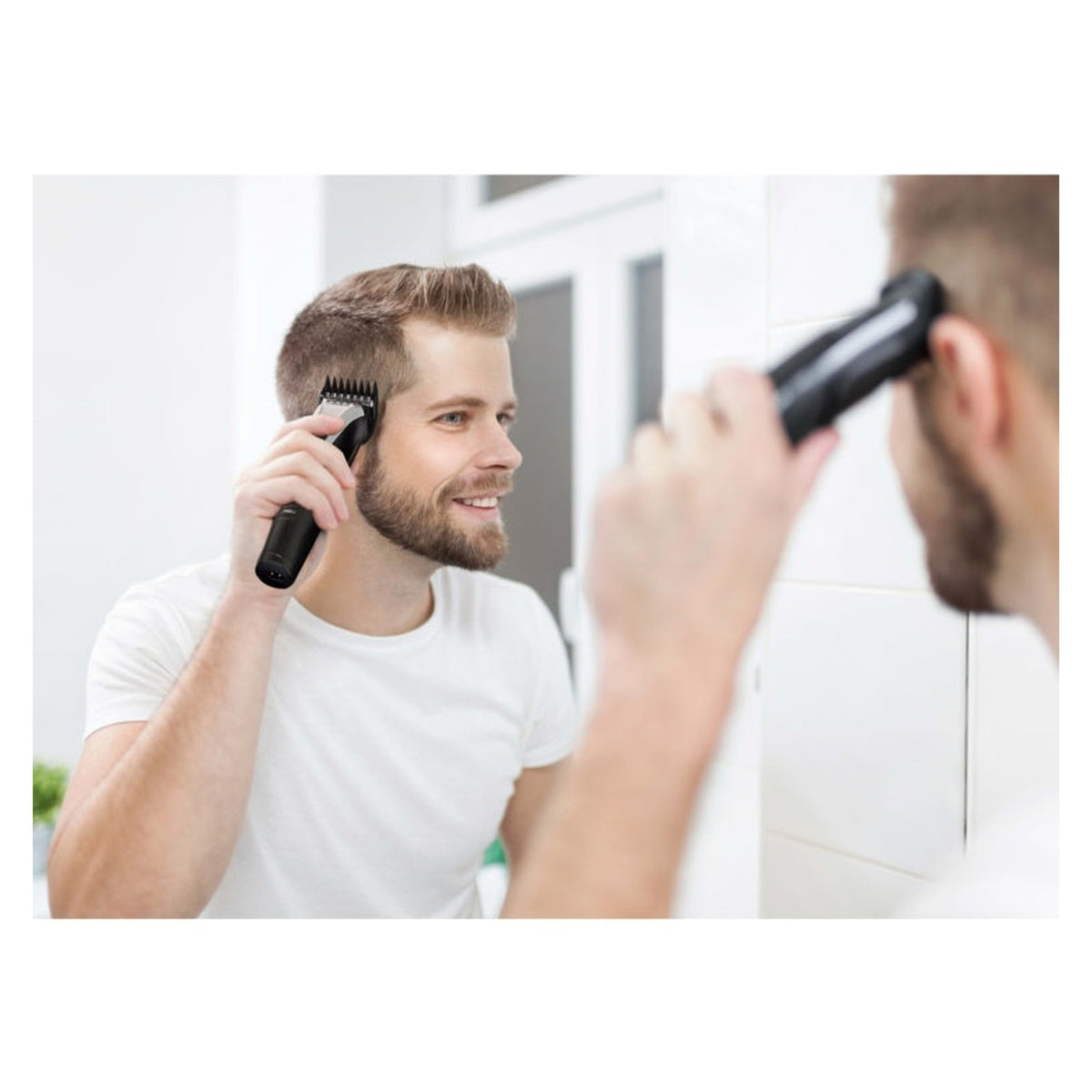 4 In 1 Grooming Set - Black & Silver, view 2
