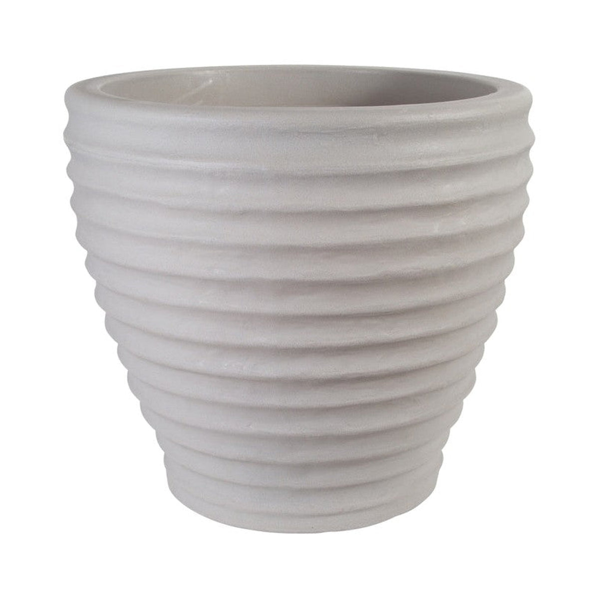 Strata Moroccan Planter, Stone, 58cm