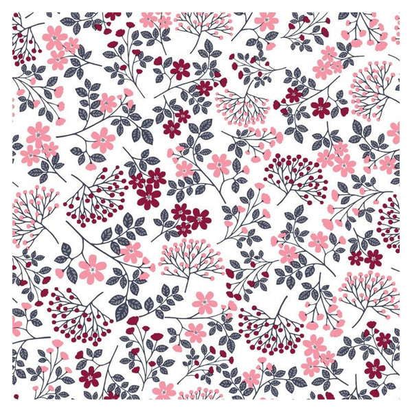 d-c-fix Food Safe Wipe Clean Tablecloth, Spring Flower, 140cm x 20m Roll