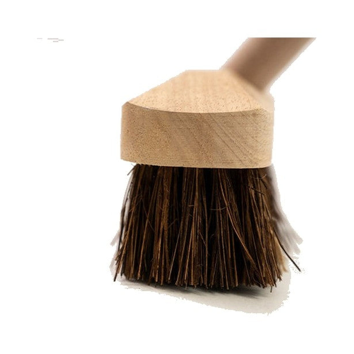 Edge Bassine Deck Scrub Brush with Wooden Handle