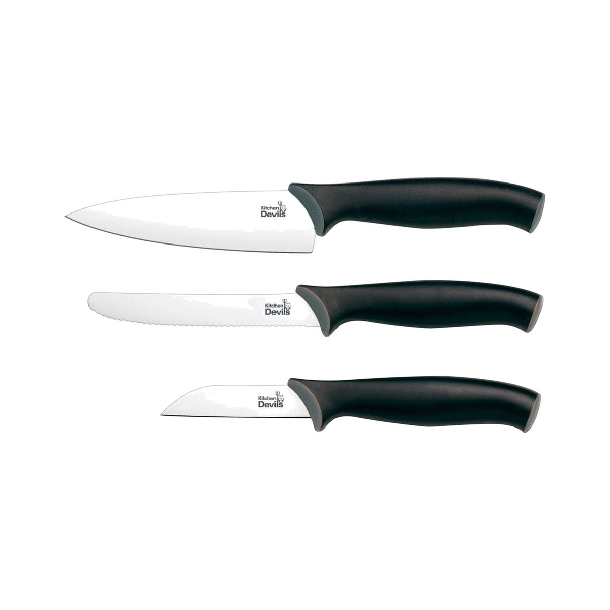 Kitchen Devils Control Knife Starter Set, 3 Piece