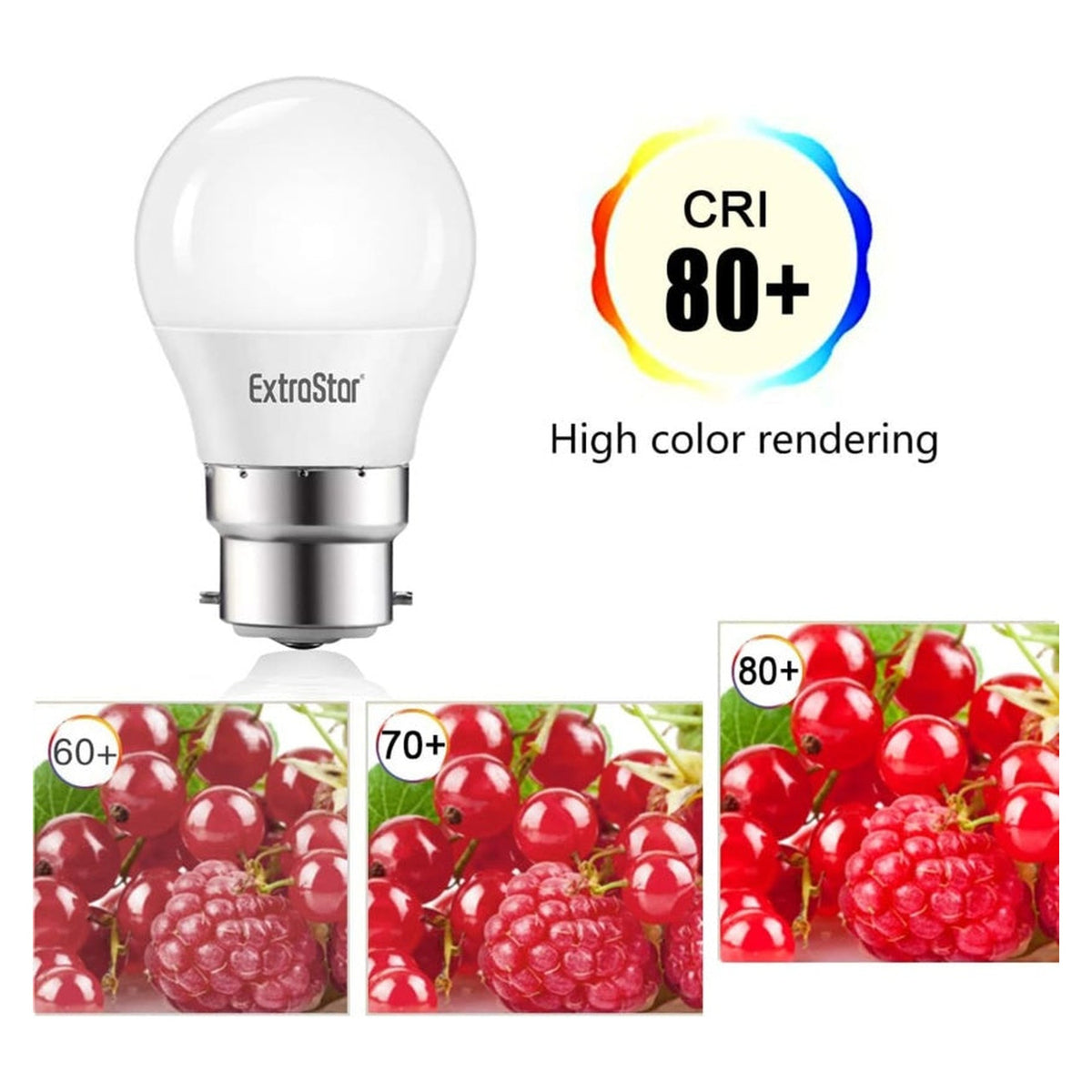 4w LED Filament Lamp Warm - Pack 6, view 2