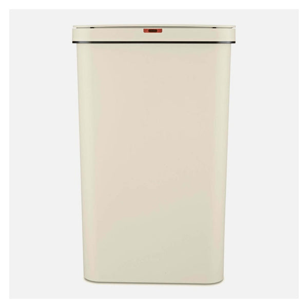 50L Rectangular Sensor Bin - Cream