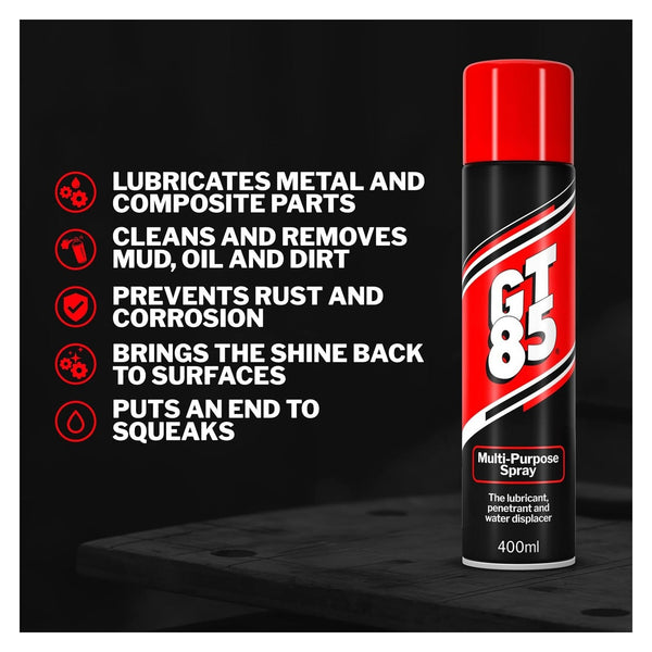 GT85 Multi-Purpose Spray Lubricant - 400ml