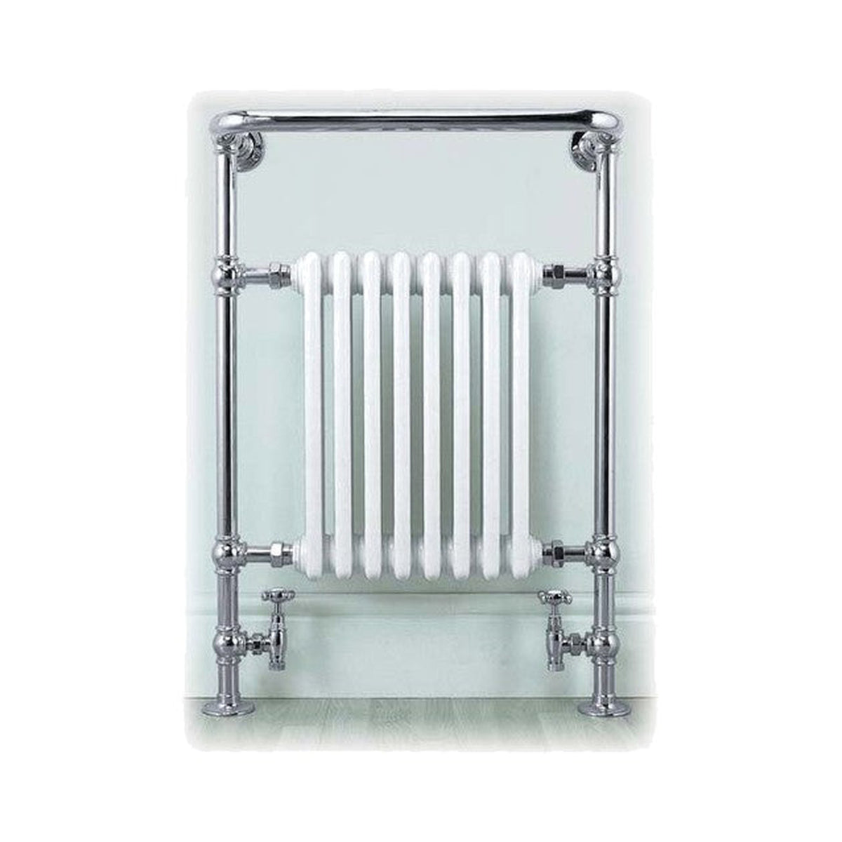 SP Matlock Traditional Heated Towel Rail White 584 x 915mm