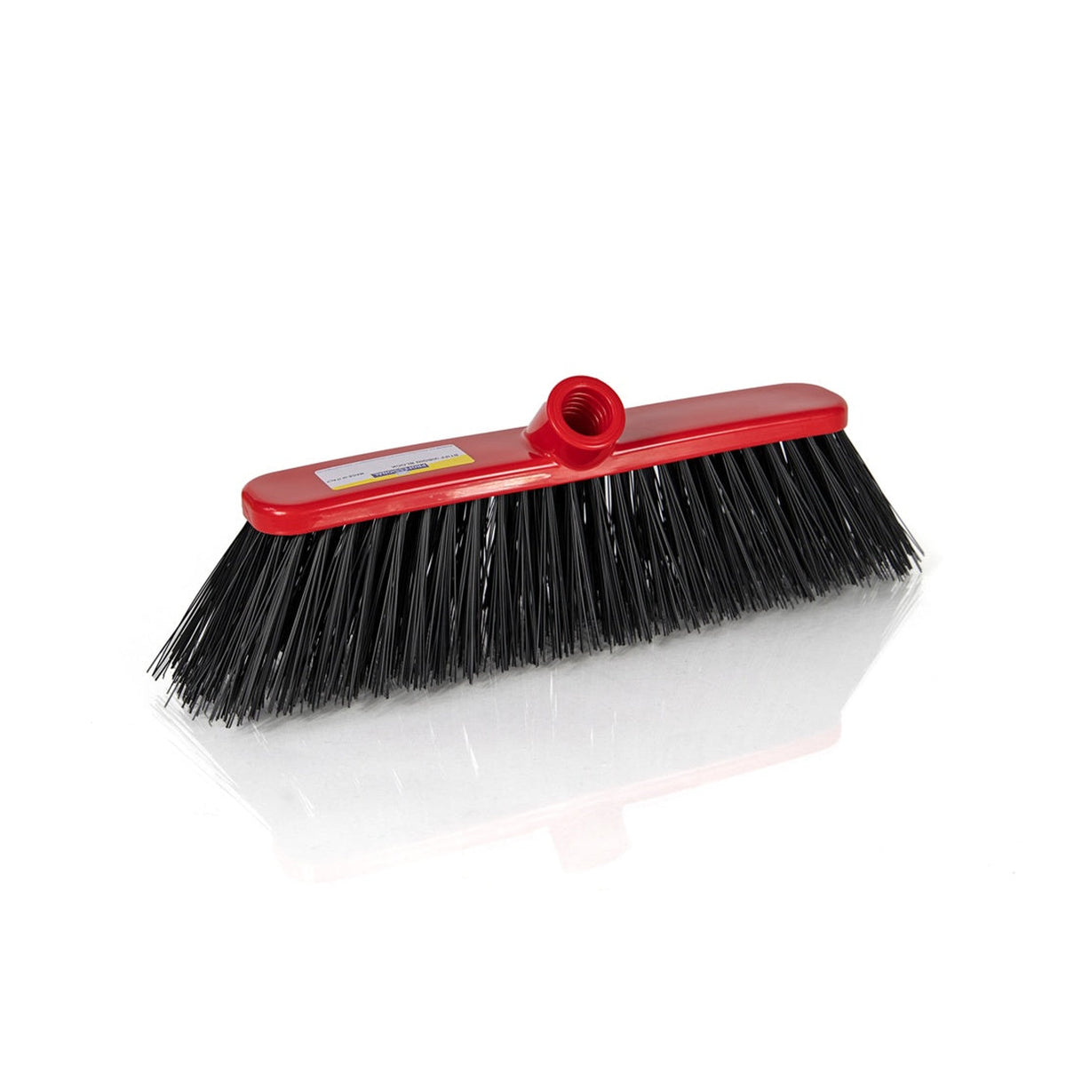 Abbey Homewares red stiff deluxe broom
