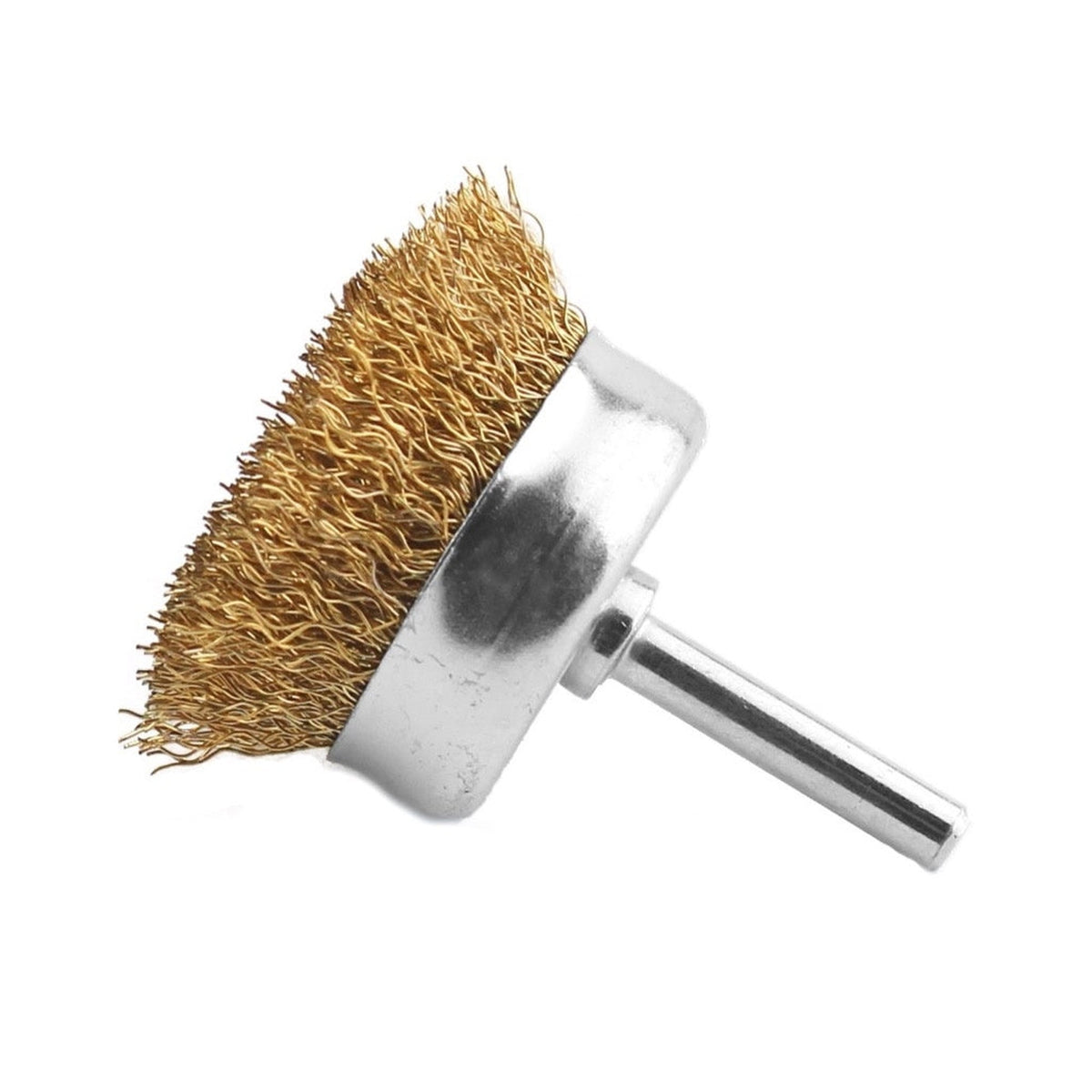 Abracs 50mm crimped spindle cup wire brush