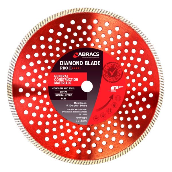 Abracs GCM-Pro-X 300mm diamond blade