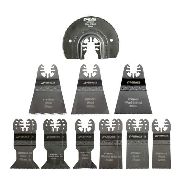 Abracs 15 piece mixed multi tool blade set