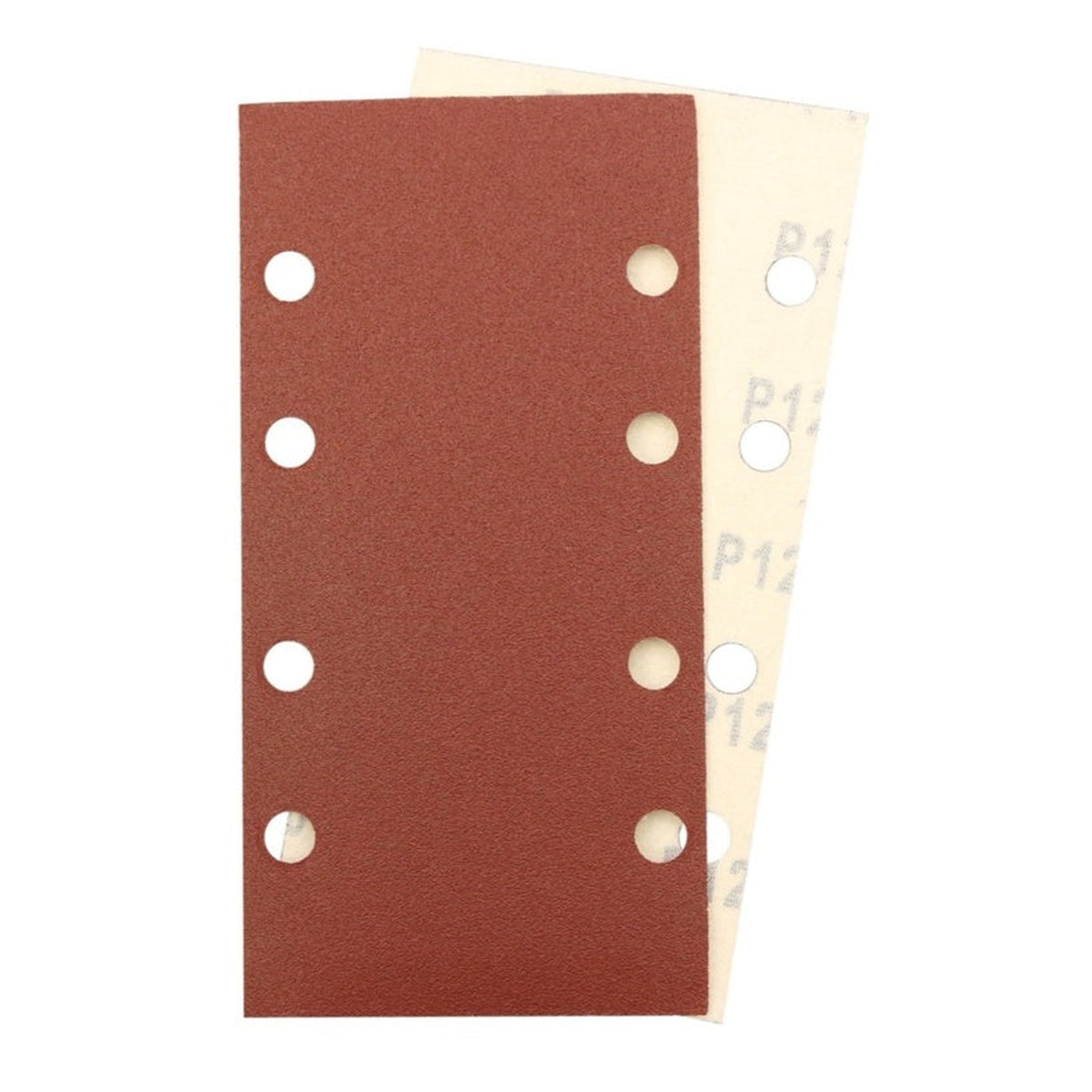 Abracs 93 x 185mm 120 grit hook and loop orbital sander sheets, view 2