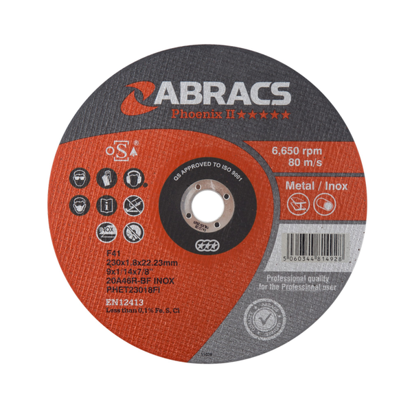 Abracs Phoenix II 230mm extra thin cutting disc