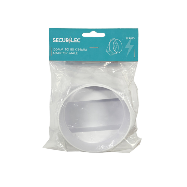 Adaptor Male 100mm to 110 X 54mm - 4"