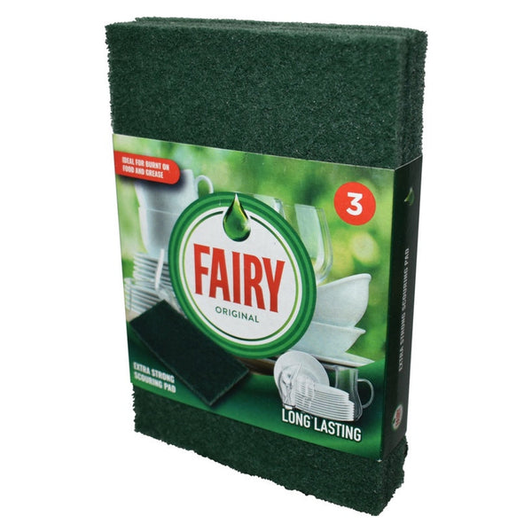 Addis Fairy scourer pads 3 pack