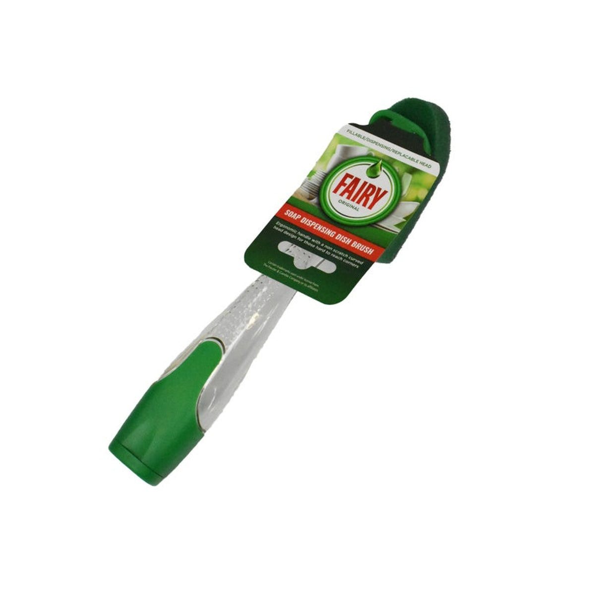 Addis Fairy soap dispensing dish brush