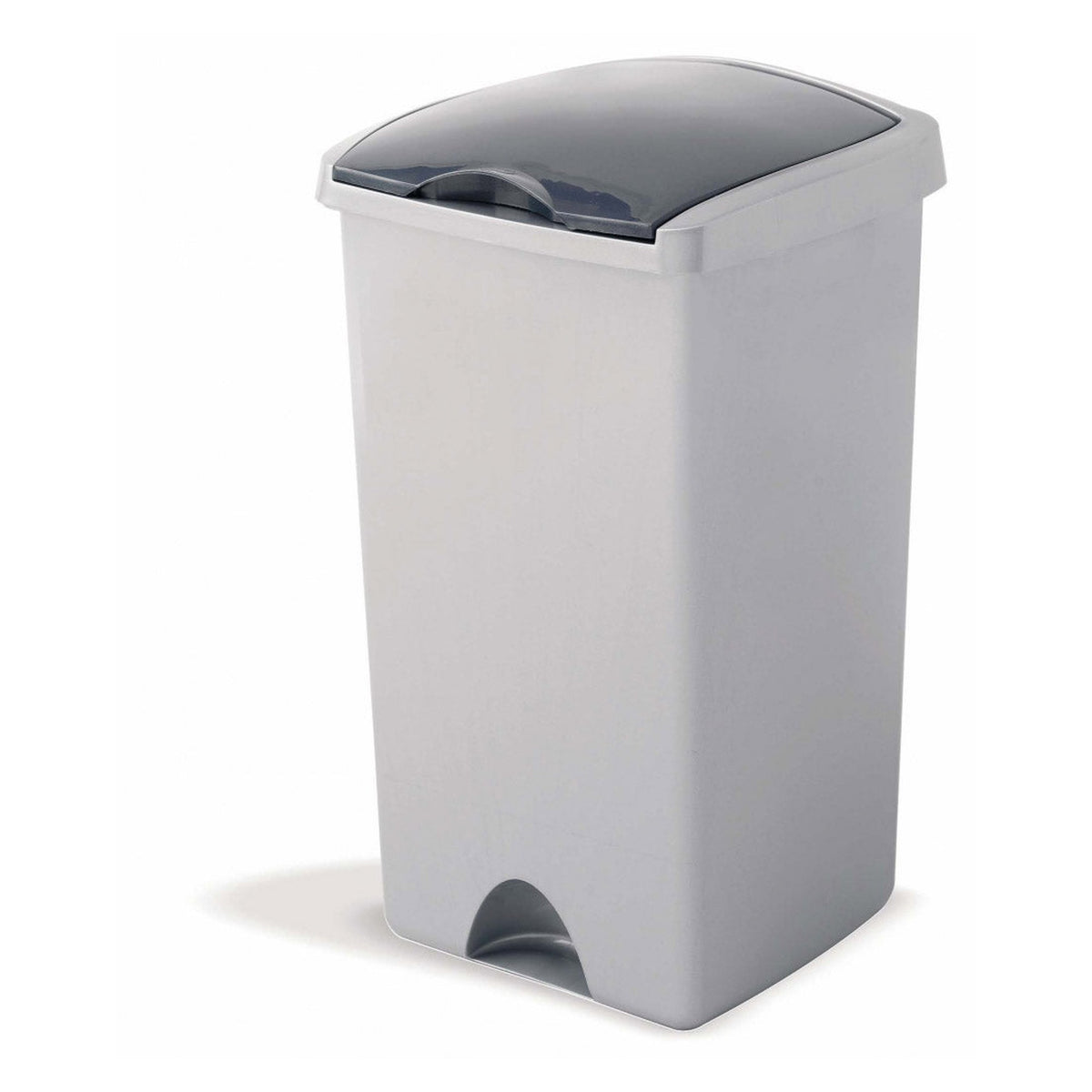 Addis 48L metallic lift top kitchen bin