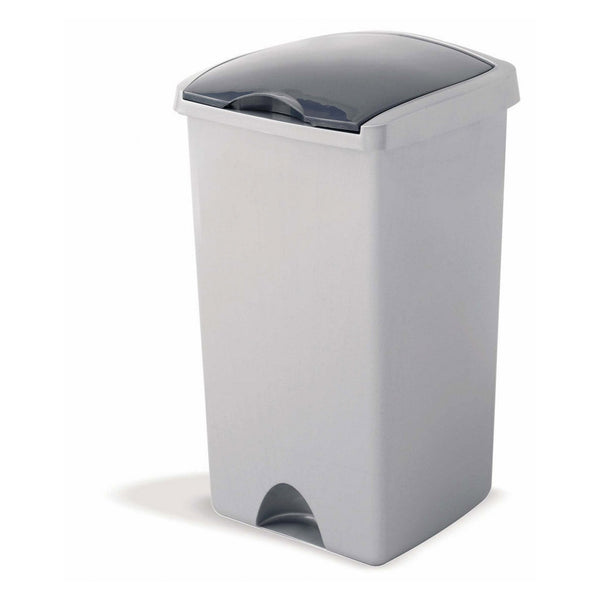 Addis 48L metallic lift top kitchen bin