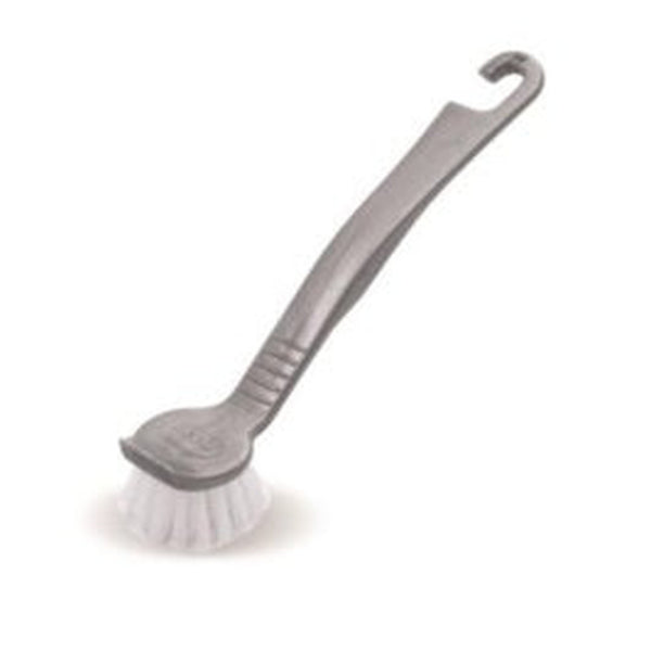 Addis metallic pot brush with scraper