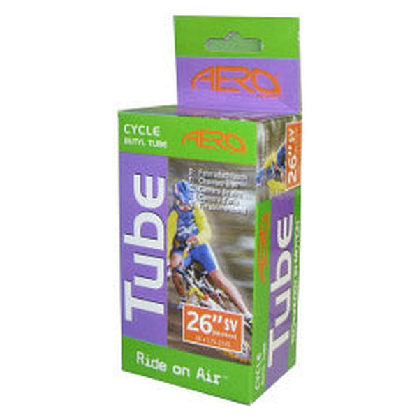 Aero Sport 26 inch butyl bike inner tube with Schrader valve