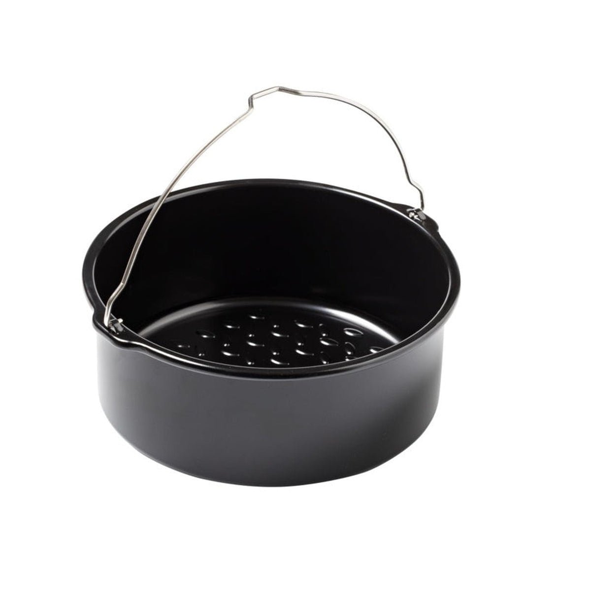 Air Fryer Metal Round Roaster - 20 x 19 x 7.5cm, view 3