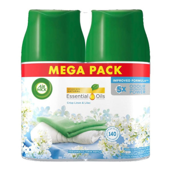 Airwick Max Freshmatic Duo refill in Linen