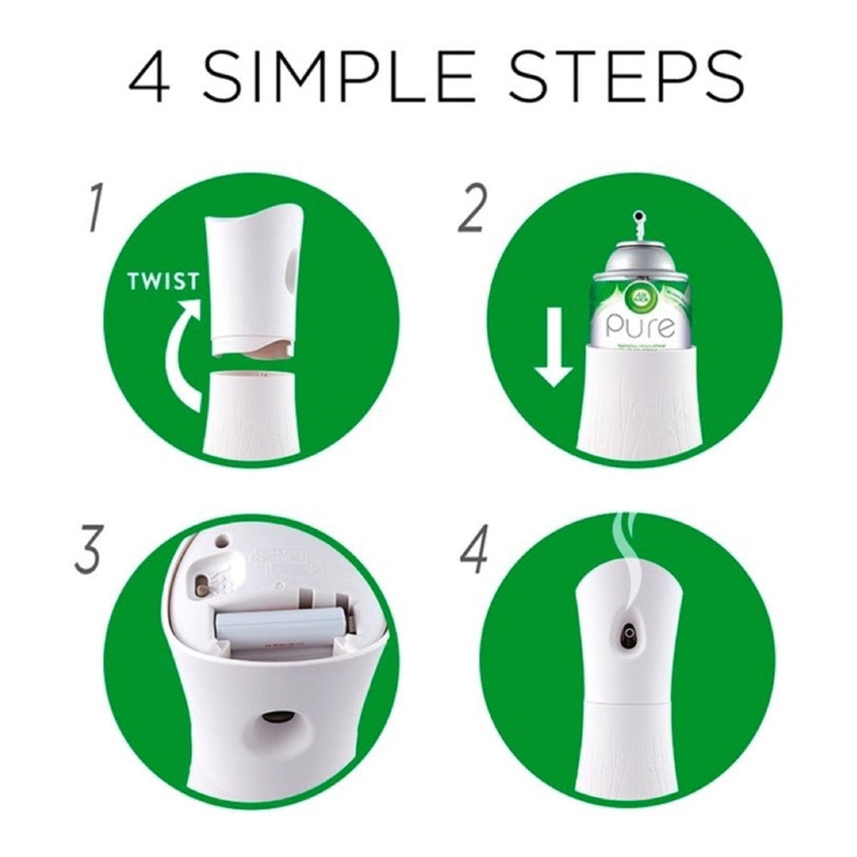 Airwick Max Freshmatic Duo refill in Linen, view 2