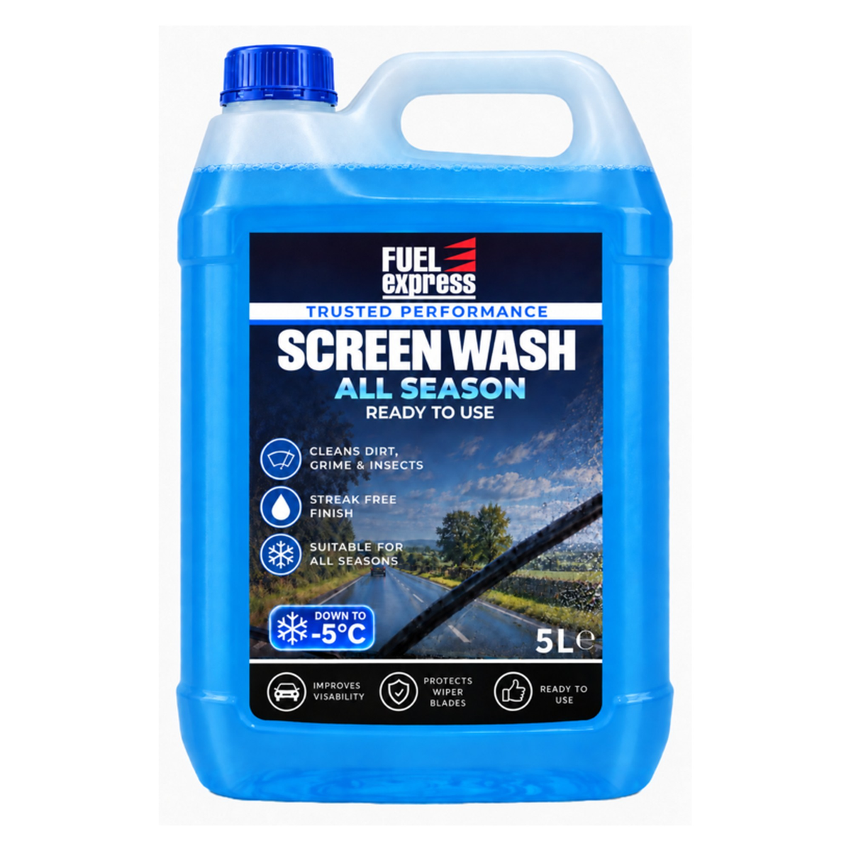 All Seasons Screen Wash - 5L