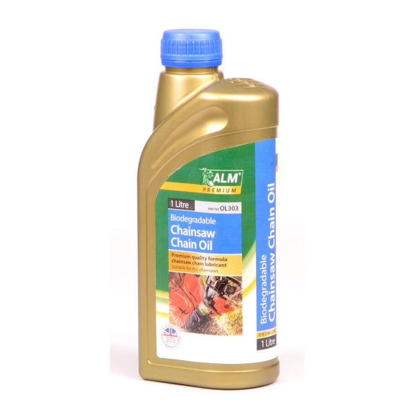 ALM OL303 biodegradable chainsaw chain oil, 1 litre