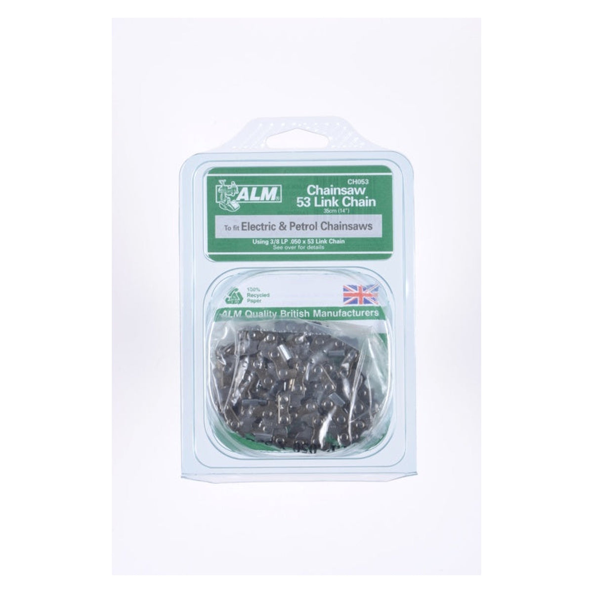ALM 3/8 inch 53 link 14 inch chainsaw chain