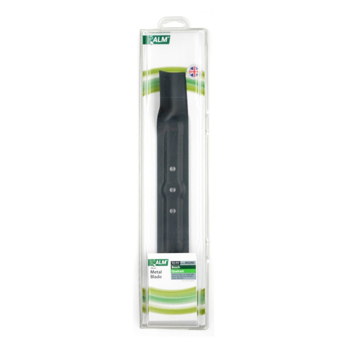 ALM 34cm metal lawnmower blade