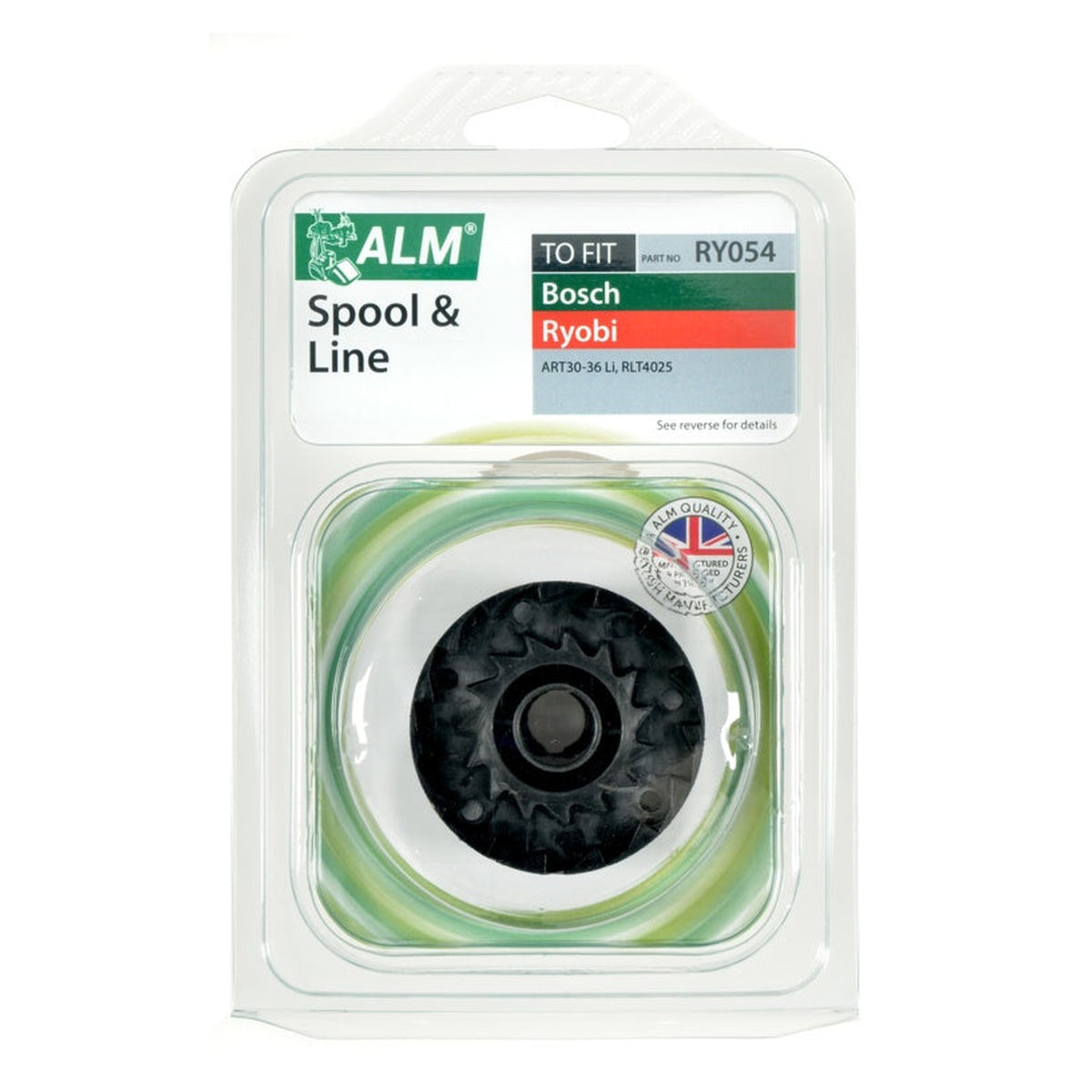 ALM trimmer spool and line for Greenworks 21107