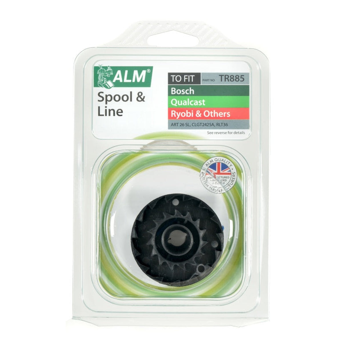 ALM spool and 1.5mm line for Qualcast CLGT2425H/A