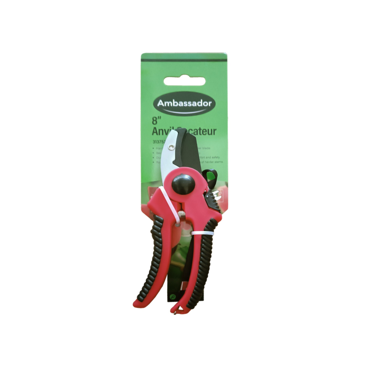 Ambassador 8 inch anvil ratchet secateurs