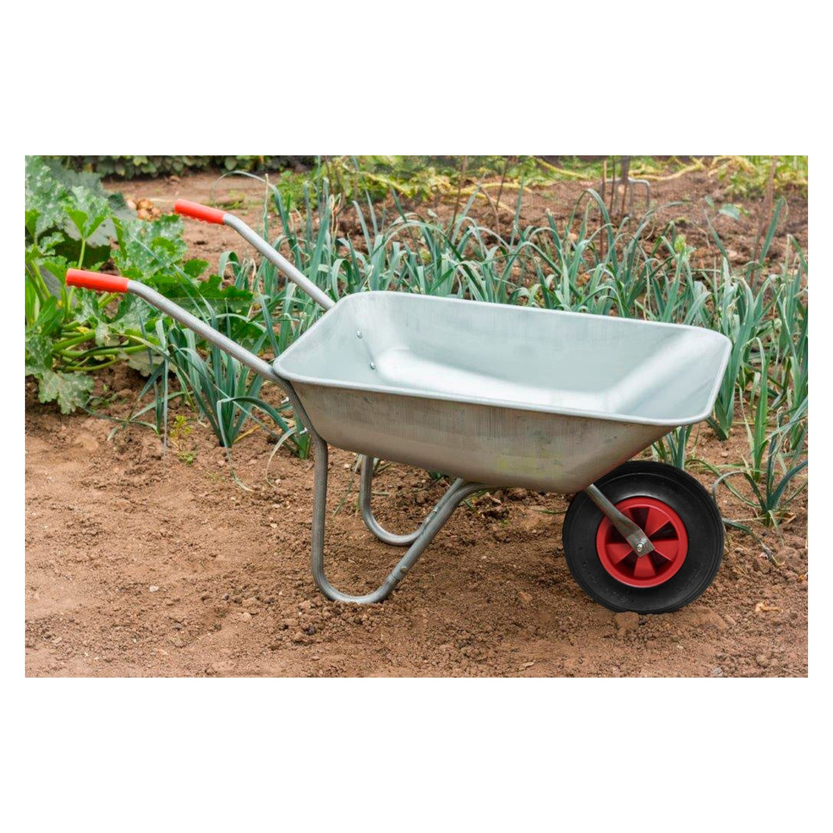 Ambassador 85L galvanised wheelbarrow
