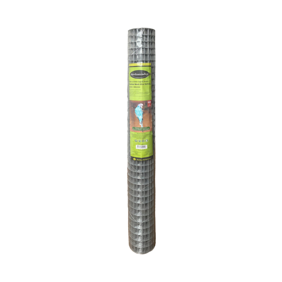 Ambassador welded galvanised cage and aviary mesh 6m x 0.9m