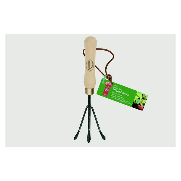 Ambassador 3 prong carbon steel hand cultivator