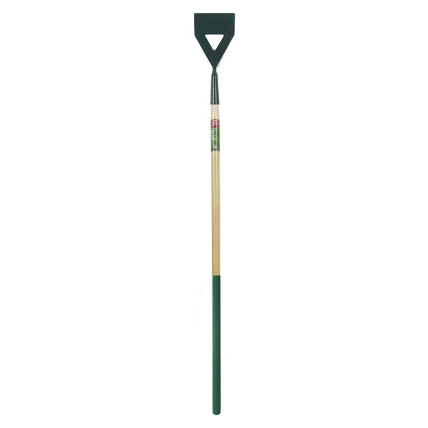 Ambassador carbon steel Dutch hoe with wooden handle