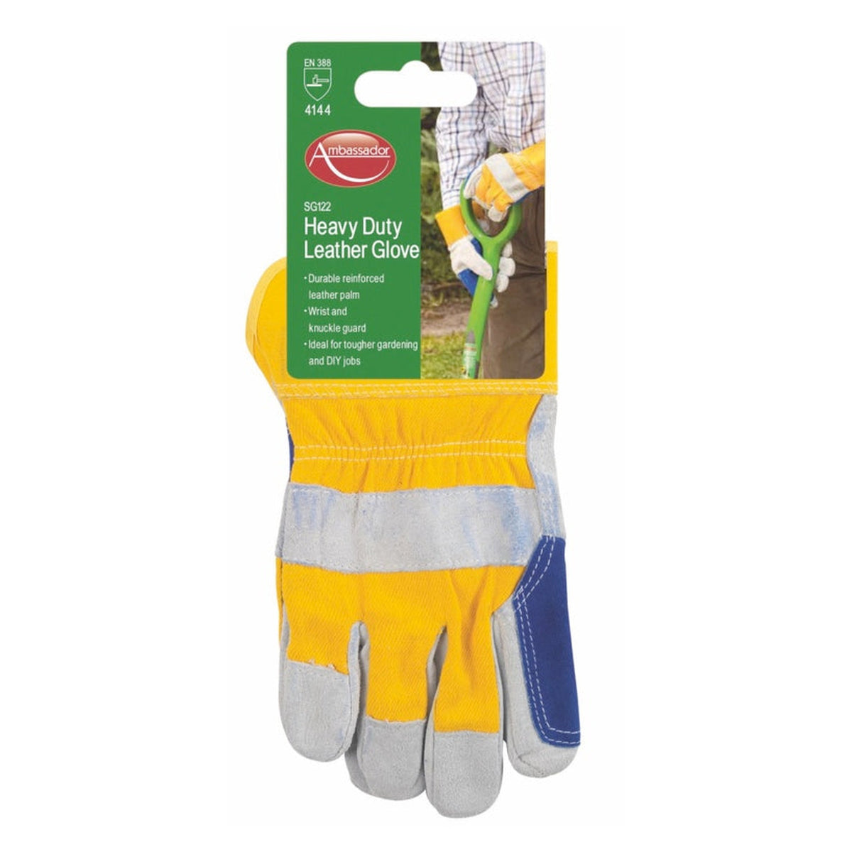 Ambassador deluxe heavy duty leather glove