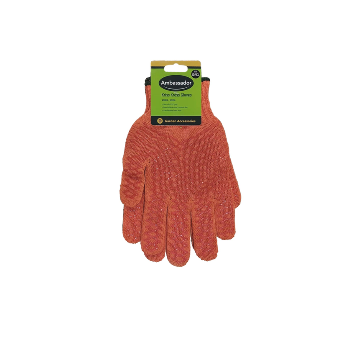 Ambassador Kriss Kross gloves with PVC grip