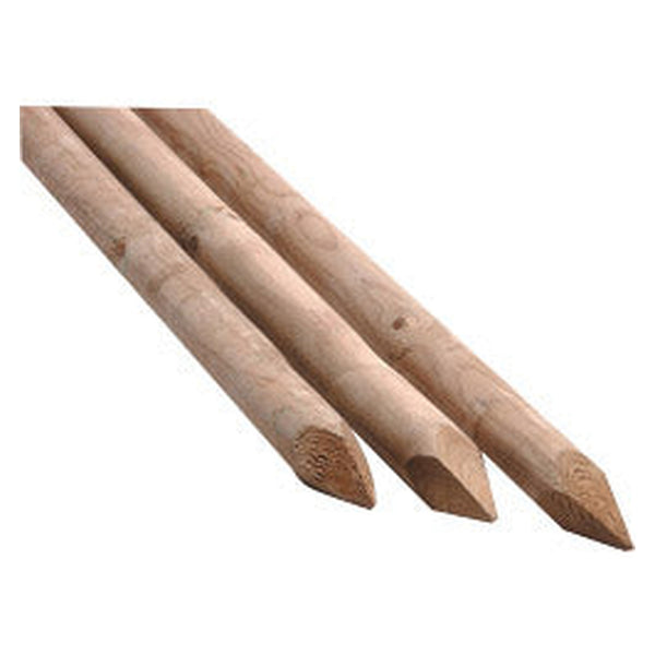 Ambassador round pine softwood tree stake 1.8m x 40mm