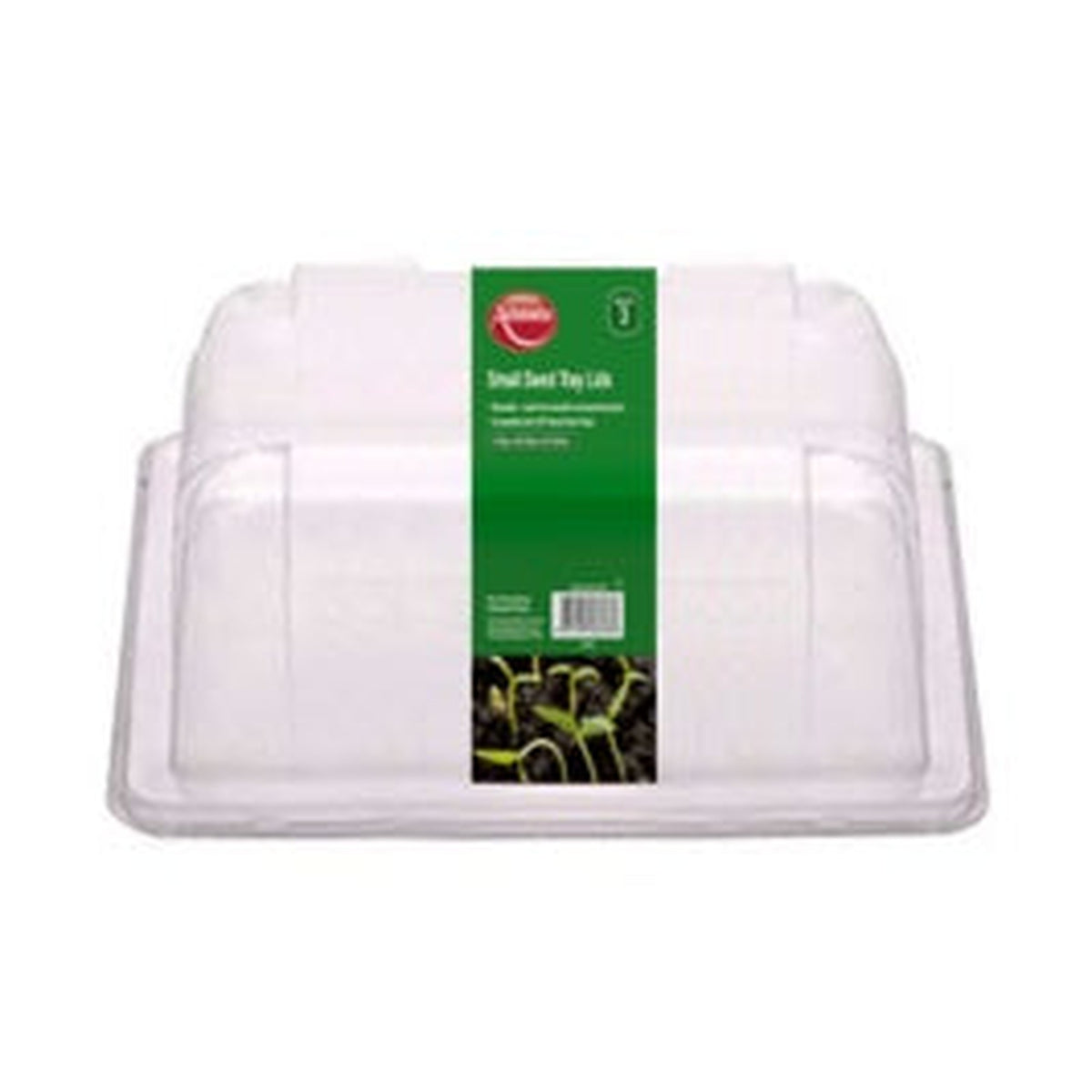 Pack of three Ambassador small clear seed tray lids